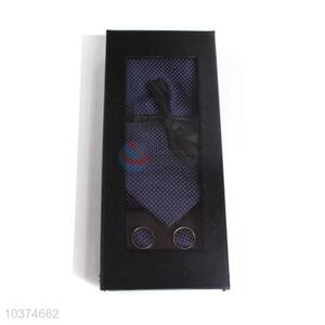 Classic popular design printed necktie+cufflink