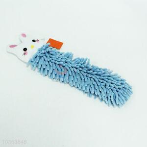 Blue cat design microfiber hand towel