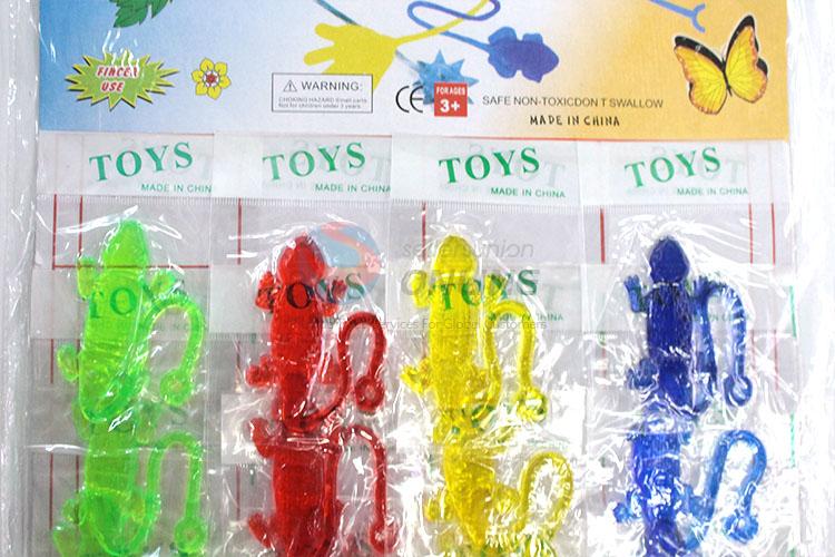 Top quality geckoes model sticky toy