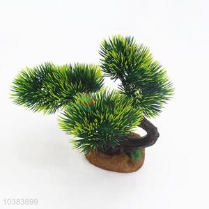 Home table decoration fake artificial pine tree potted bonsai
