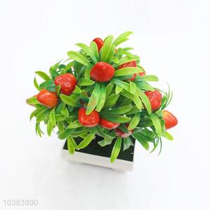 Artificial plant small potted fruits bonsai
