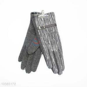 Women Printed Warm Winter Mittens Gloves