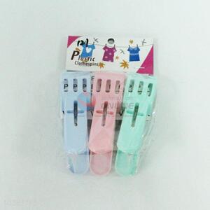 Candy color plastic clothes pegs with good quality