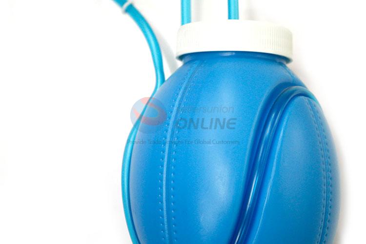 Wholesale Blue Plastic Cup with Straw for Sale