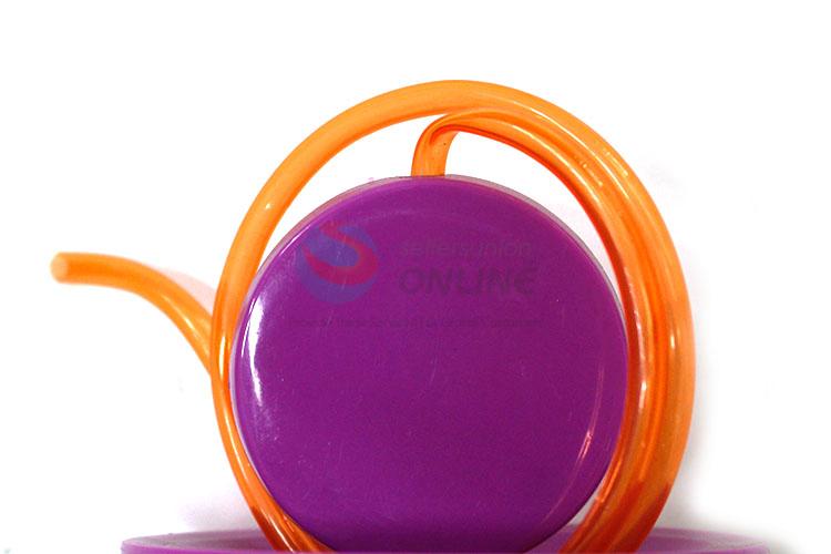 New Arrival Purple Plastic Cup with Straw for Sale