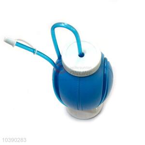 Wholesale Blue Plastic Cup with Straw for Sale