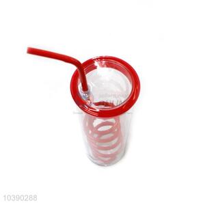 Best Selling Plastic Cup with Straw for Sale