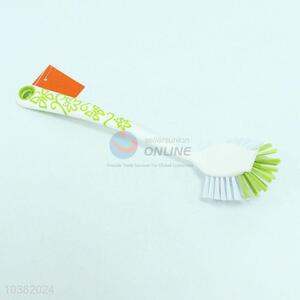 OEM custom white and green cleaning brush with good quality