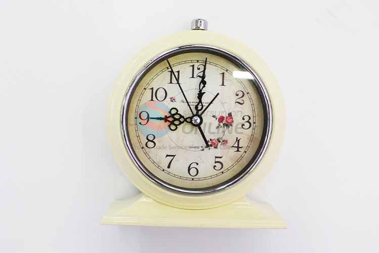 Two Bell Iron Alarm Clock/Table Clock