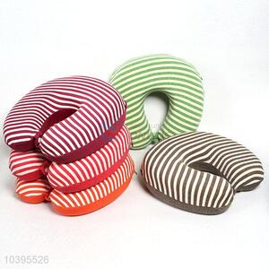 Wholesale High Quality Memory Foam Stripe Neck Pillow