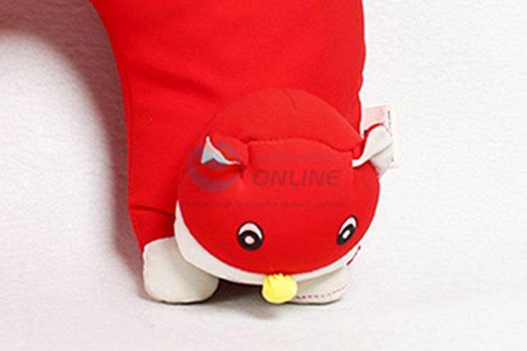 New Trendy Red Animal Design U Shape Pillow