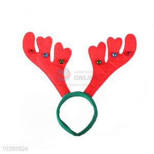 Top Quality Red Antler Hair Clasp With Colorful Bell