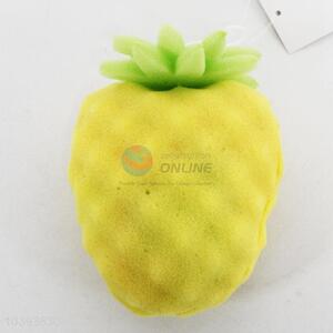 Cute pineapple shaped bath sponge