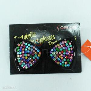 Best Quality Eye Patch Party Glasses With Diamond