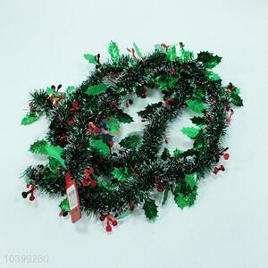 Hot Sale Green Leaves Tinsel/Festival Decoration for Sale