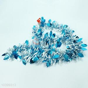 Factory Wholesale Frosted Leaves Tinsel/Festival Decoration for Sale