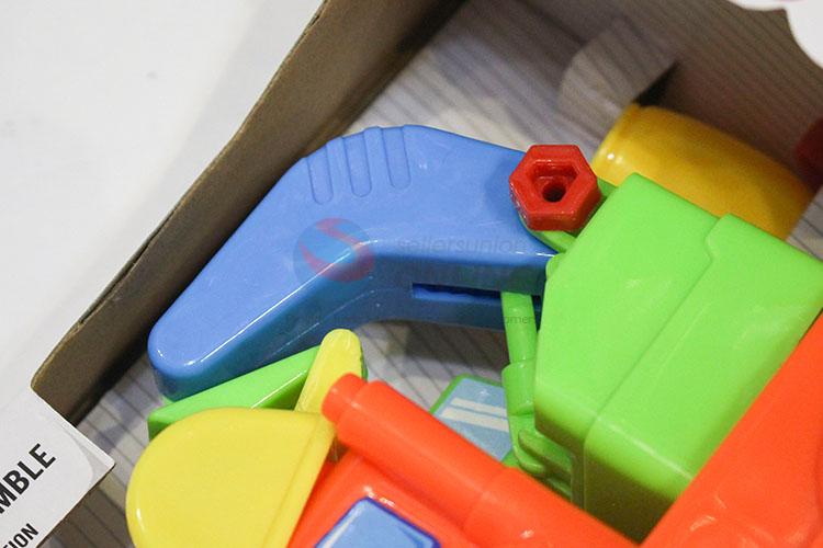 DIY Plastic Tool Truck Detachable Assemble Toy