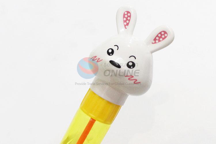 Cheap cute rabbit shape bubble sticks