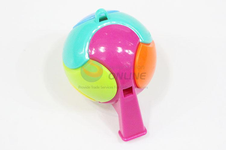 Best Selling Plastic Puzzle Ball Toy Whistle