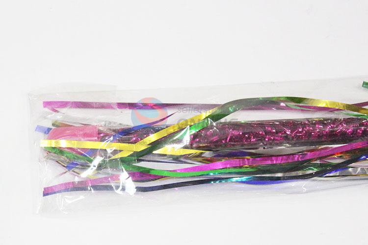 Latest Design Plastic Tinsel Baton Cheering Sticks