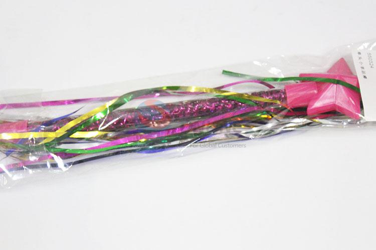 Latest Design Plastic Tinsel Baton Cheering Sticks