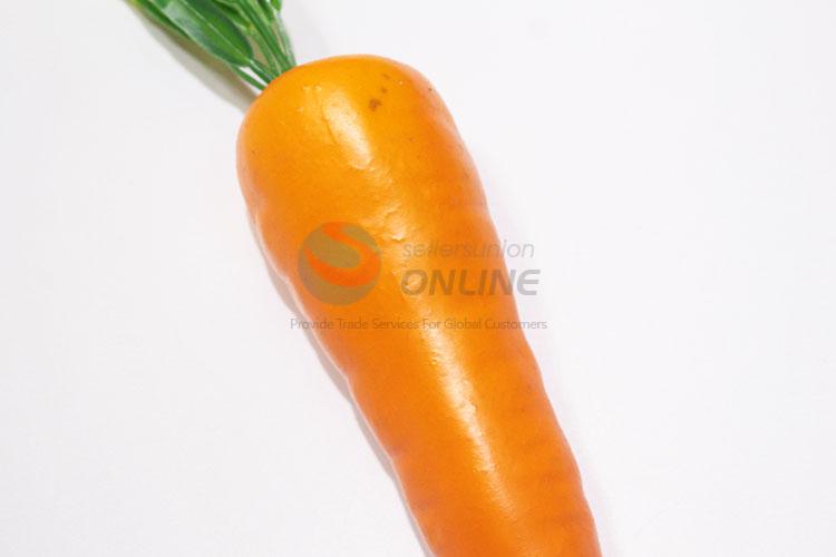 Lifelike Simulation Carrot Vegetables for Teaching Children Family Decoration