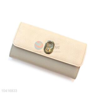 Super quality promotional triple-folded women wallet