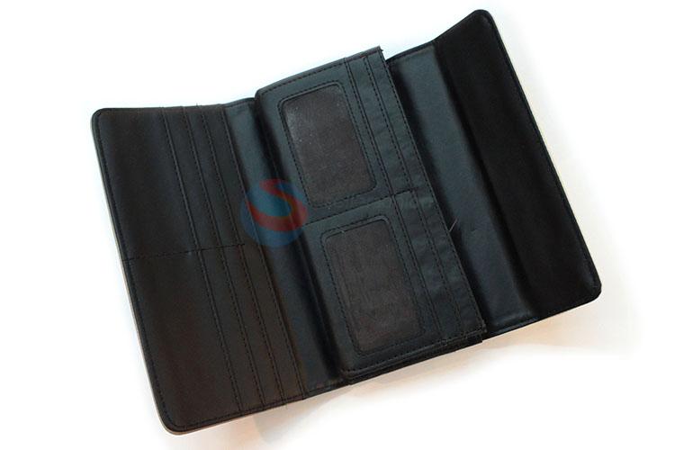 Low price triple-folded women wallet women pouch