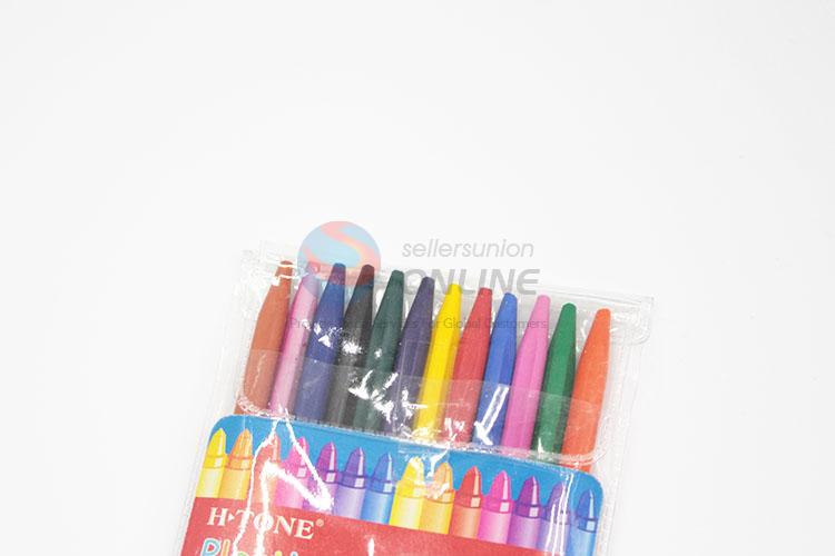 12 Colors Plastic Crayon for Drawing/Painting