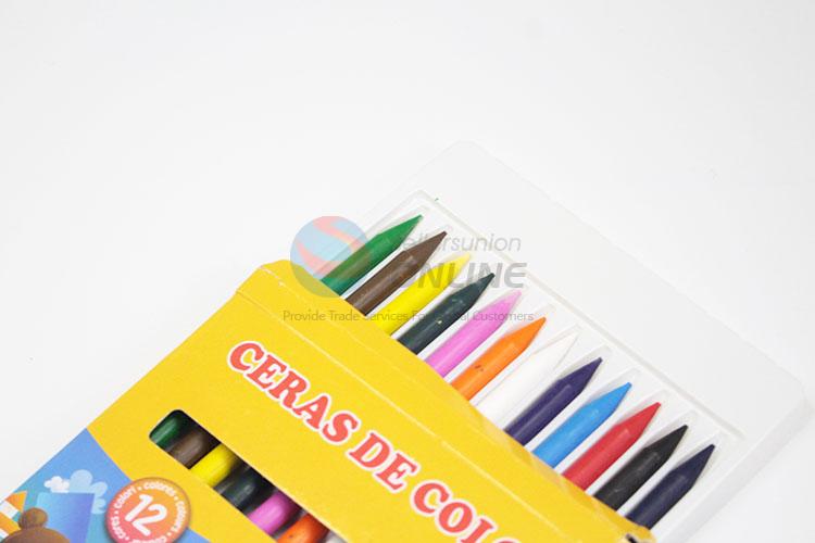 12 Colors Non-toxic Drawing Crayon