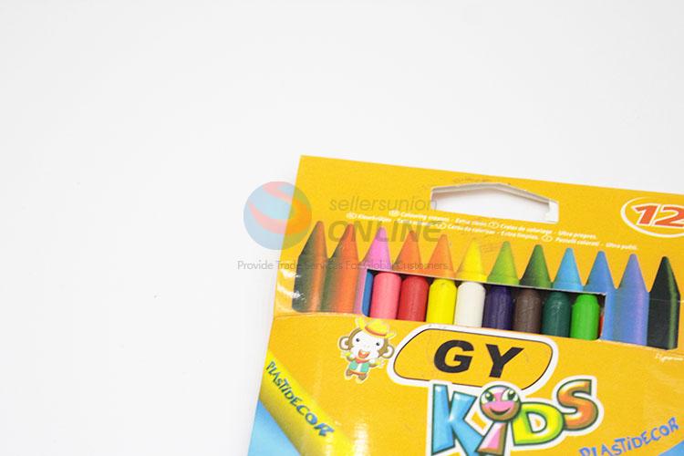 Kids Drawing 12 Colors Non-toxic Crayon