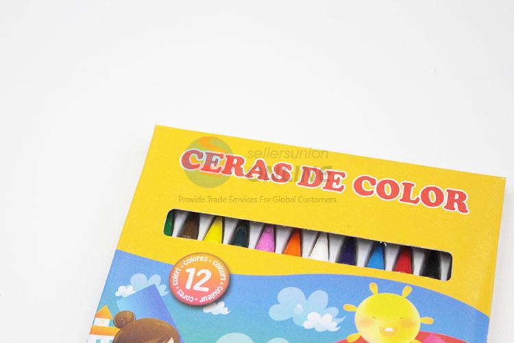 12 Colors Non-toxic Drawing Crayon
