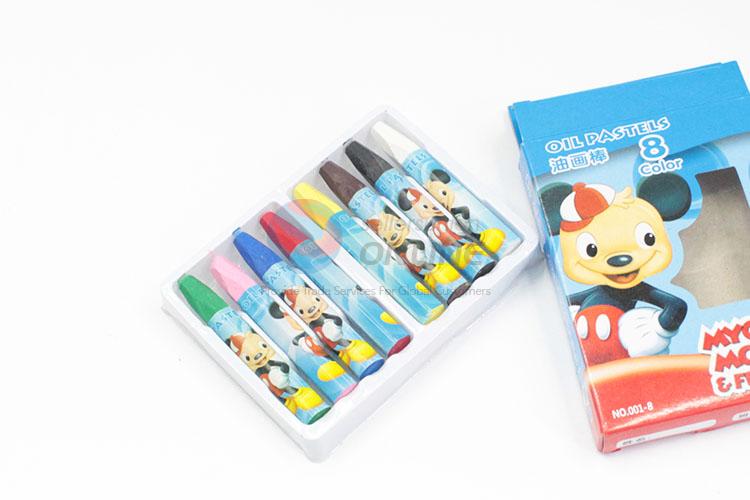 8 Colors Oil Pastels Crayons for Kids