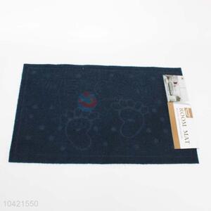 Factory price pvc blue floor mat,42*68cm