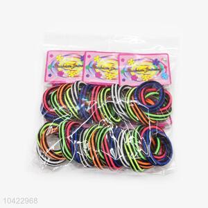 Popular Colorful Hair Rings Set