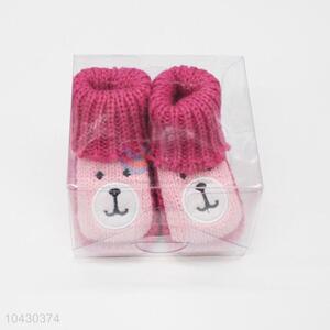 Newborn crochet animal infant shoes baby shoes