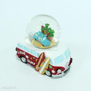 Resin Car Craft with Crystal Ball