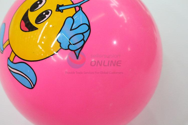 PVC Emoji Bouncing Exercise Ball for kids