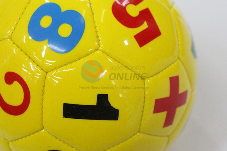Cute Mini Numbers Printing Football with Good Quality
