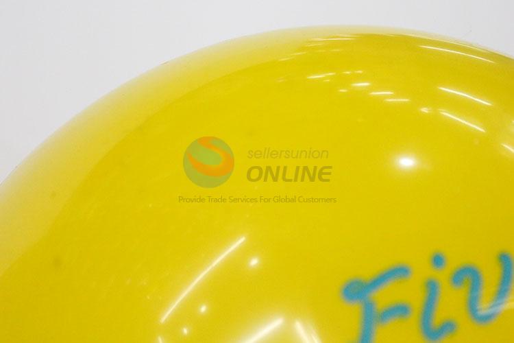 Inflatable PVC Giggling Cartoon Beach Ball