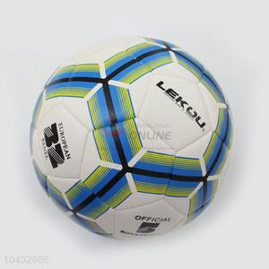 New Promotion Design Soccer Ball PU Hand stitched Football