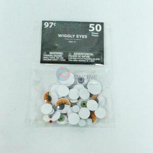 50PC PVC Wiggly Eyes Sticker for Decoration