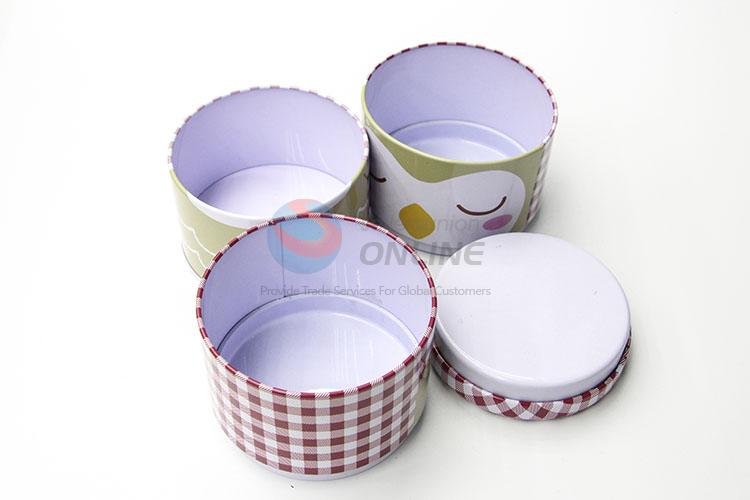 Popular Three Layers Tin Storage Box Can for Sale