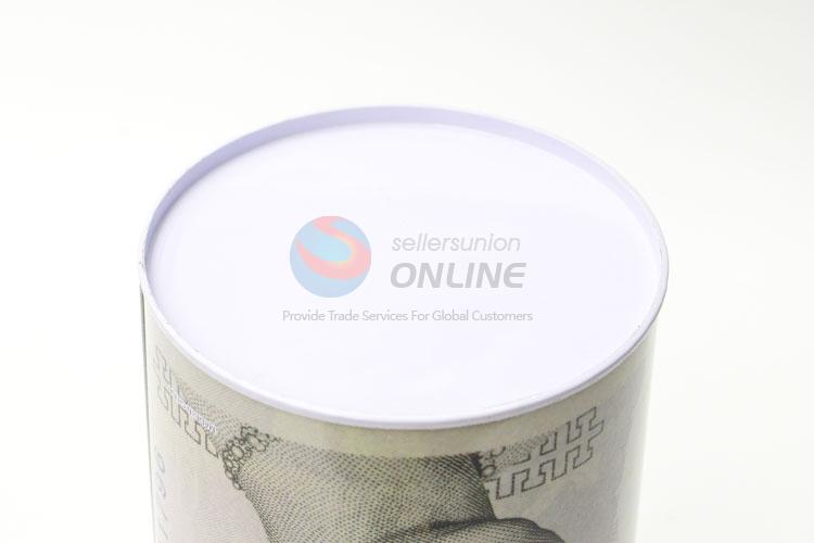 Popular Round Coin Can Tin Piggy Bank for Sale