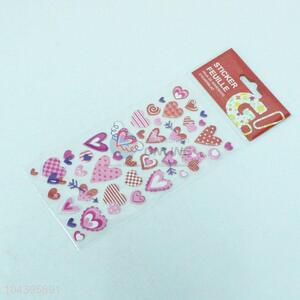 Nice Heart Design Bubble Stickers for Sale