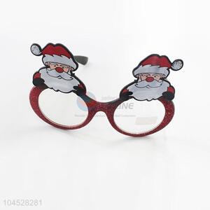 Plastic christmas santa sunglasses eyeglasses for party
