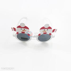 Plastic sunglasses/party snowman eye glasses