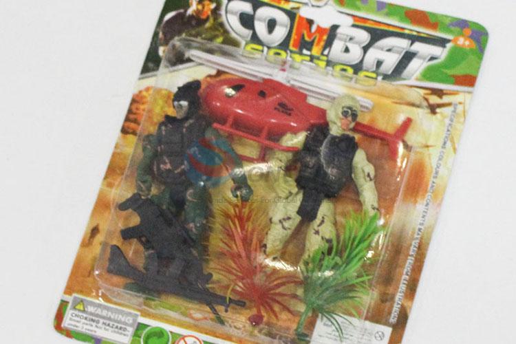 Factory Sale Military Combat Toy Group Self-Assemble Toys
