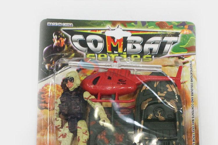 Factory Excellent Combat Set Plastic Military Set Toy for Children