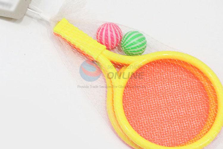 Wholesale Unique Design Small Badminton Racket Plastic Toy for Kids